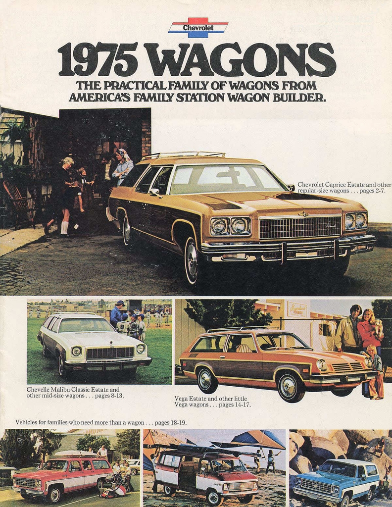 1975 Chevrolet Wagons Brochure